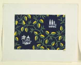 Motif floral pour textiles imprimés