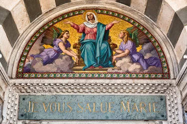 Basilica of Notre-Dame-de-la-Garde, the Ascension, Marseille, Bouches-du-Rhône, 2012 (photo)