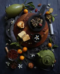 Thé douillet et friandises