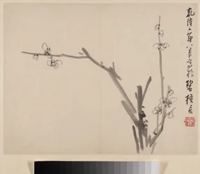 Album du prunier en fleurs