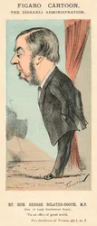 Le très honorable George Sclater-Booth, député, vers 1870