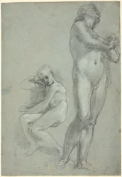 Deux jeunes nus [recto]