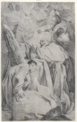 Extase du bienheureux Piero Gambacorti de Pise, vers 1725-28