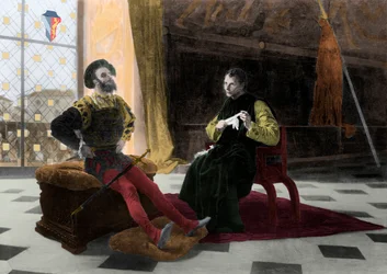Machiavel et Borgia - Première entrevue de Machiavel