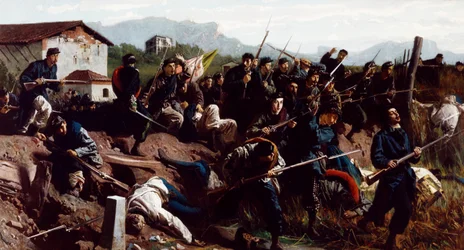 La Bataille de Varèse, c.1862