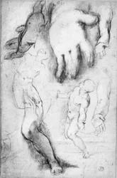 Étude pour la figure de Saint François