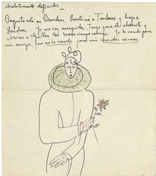 Lettre autographe à Melchor Fernandez Alamgro, Grenade, fin janvier 1926