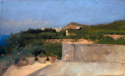 Terrasse à Resina