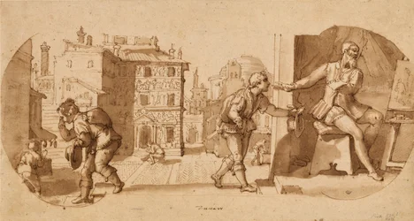 Épisode de la vie de Taddeo Zuccaro