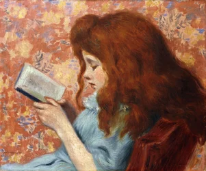 Jeune fille lisant