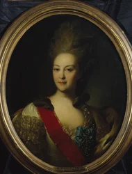 Portrait de la comtesse Ekaterina Nikolaïevna Orlova 1758-1781