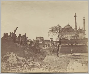 Batterie près du Begum Kotie