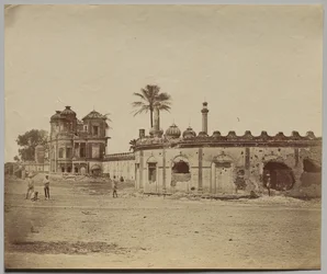 Le Secundra Bagh, montrant la brèche et la porte