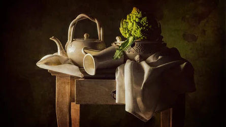 Nature morte avec théière « Moody »