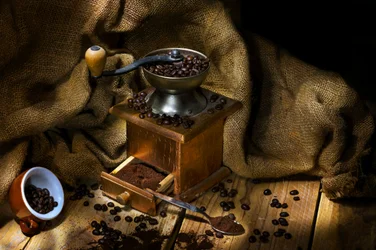 Moulin à café rustique