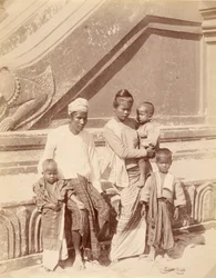 Famille birmane