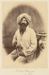 Lieutenant-colonel Braysyer. [14e Sikhs