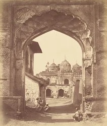 Mosquée dans la ville