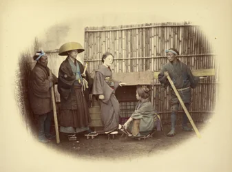 Norimono ou chaise à porteurs