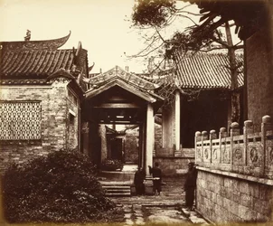 [Temple Nume Hui Kung, Canton, Chine]