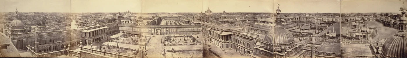 Panorama de Lucknow, Pris depuis le Grand Imambara