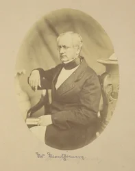 Portrait de Sir Robert Montgomery, Esq., B.C.S, commissaire en chef à Oude