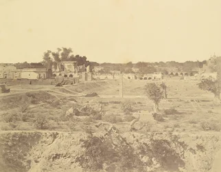 [Position de la batterie du Custom House]