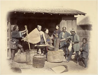 Préparation du riz