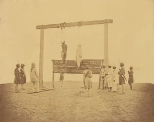 Rétribution, pendaison des mutins