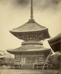 Pagode à un étage, sanctuaire Hachiman, Kamakura