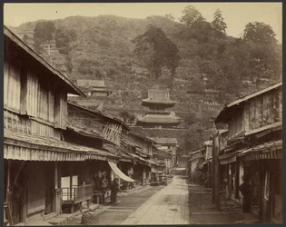 Rue Temple, quartier Native Town, Nagasaki