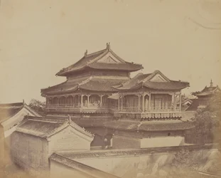 Temple de Confucius, Pékin, octobre 1860