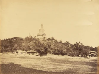 La grande pagode du palais du jardin d