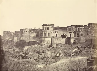 Le Mucha Bawn, ou la vieille citadelle de Lucknow