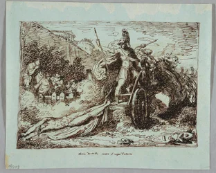 Achille traînant le corps d