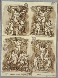 Quatre Hermès, Études d
