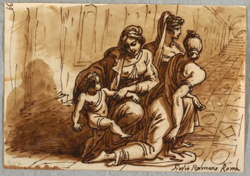 Groupe de figures, étude de la Donation, d