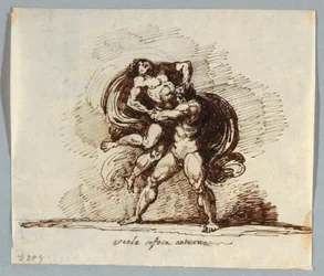 Hercule et Antée
