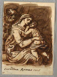 Madone et enfant avec Saint Joseph