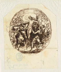 Le triomphe de Vénus conçu pour la chambre du Palazzo Milzetti, Faenza