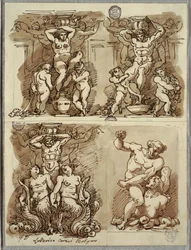 Trois Hermès, études d
