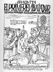 Martin de Ayala accueille Francisco Pizarro et Diego de Almagro