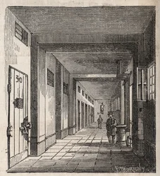 Paris - Prison de la Petite Roquette (prison pour femmes et adolescents)
