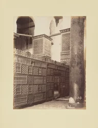 Le Caire - Intérieur de la mosquée du sultan Qalawun
