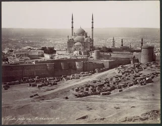 Le Caire près du Mokattam
