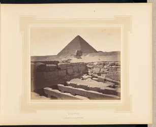 Égypte : pyramide de Chéops et temple de Chaffra