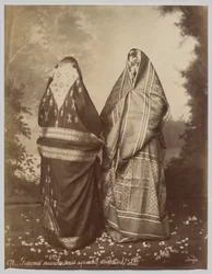 Femmes musulmanes syriennes à Beyrouth, costume de ville
