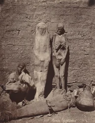 Momies Egyptiennes, vers 1870 (photo) 1870 (photo)