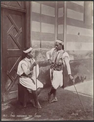 Coureurs saïs au Caire