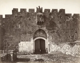 La porte Saint-Étienne à Jérusalem